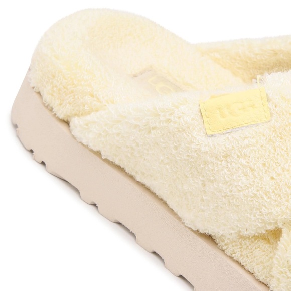 UGG Fuzz Sugar Terry Cross Slide - Picture 5 of 5